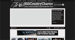 Desktop Screenshot of hillcountryshuttleservice.com